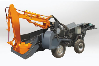 四驅(qū)液壓先導扒渣機 洛陽一拖工程機械的礦業(yè)裝卸解決方案